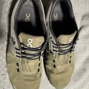 On Running Green Sneakers Casual Athletic Style